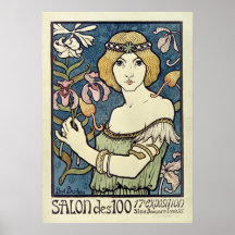 Salon des Cents par Paul Berthon