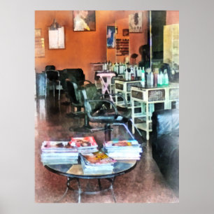 Poster Salon des cheveux