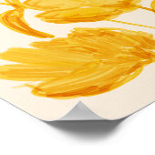 Poster Salon esthétique Jaune Chambre Décor (Coin)