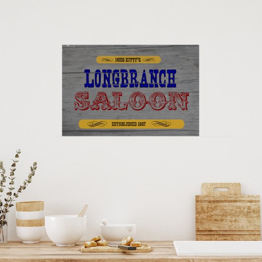 Poster Salon Long Branch (Cuisine)