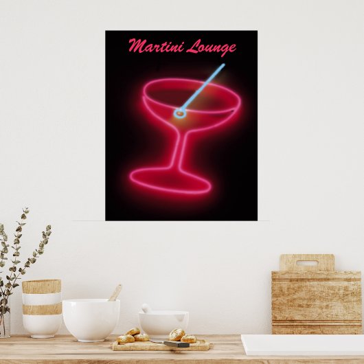 Poster Salon Martini (Cuisine)
