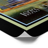 Poster Salon mondial des Trois Tours Flutées 1933 (Coin)