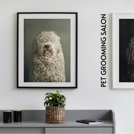 Poster Salon pour animaux de compagnie Boutique Komondor 