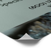 Poster Salon spécial ongle de Noël (Coin)