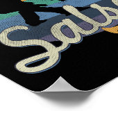 Poster Salsa Dancing Latin Salsero (Coin)
