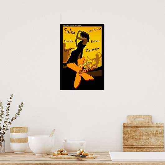 Poster Salsa - Latin X Night (Cuisine)