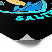 Poster Saltburn, réveillez-vous et surfez  (Coin)