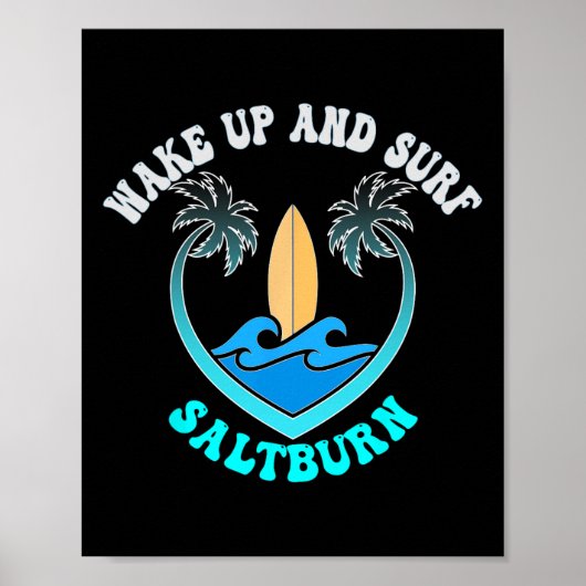 Poster Saltburn, réveillez-vous et surfez  (Devant)