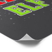 Poster Salty Elf Christmas Family Matching Group Xmas  (Coin)