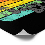 Poster Salty Lil Beach Retro Vacation Funny Summer Quote  (Coin)