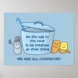 Poster  Salty Potato Soup
