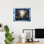Poster Salut (Bureau à domicile)