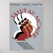 Poster Salut Au Monde (Devant)