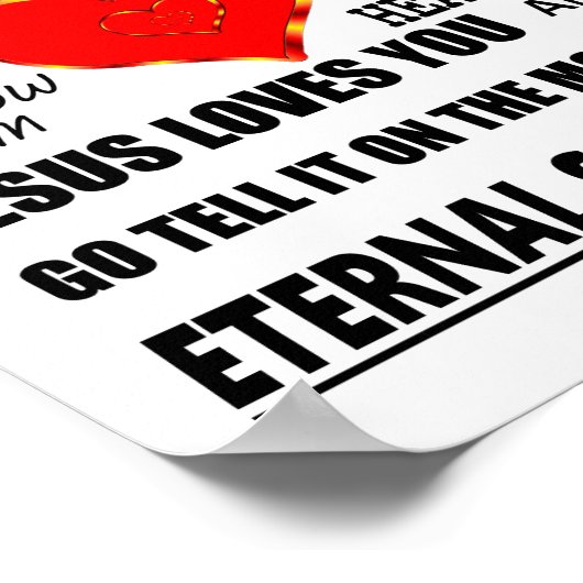 Poster Salut éternel (Coin)