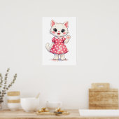 Poster Salut Kitty! (Cuisine)