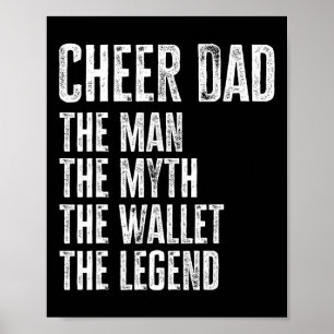 Poster Salut Papa L'Homme Le Mythe Le Portefeuille