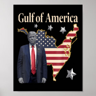 Poster Salutation Chill Du Golfe De L'Amérique Américaine