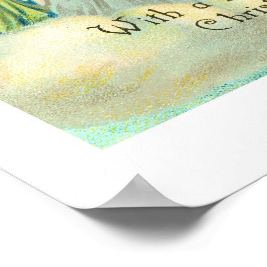 Poster Salutation de Noël (Coin)