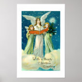 Poster Salutation de Noël (Devant)