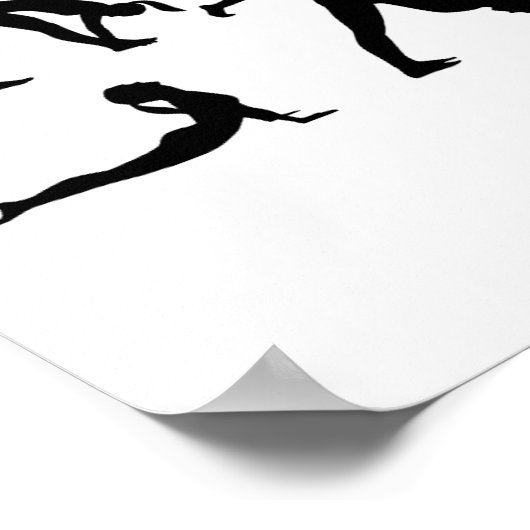 Poster Salutation de soleil Yoga (Coin)