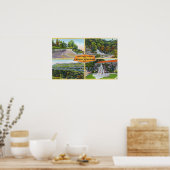 Poster Salutation depuis avec vues Pittoresques (Cuisine)