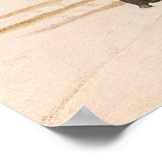 Poster Salutation du facteur par Robert Walker Macbeth (Coin)