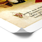 Poster Salutation Halloween vintage (Coin)