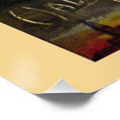 Poster Salutation Halloween vintage (Coin)