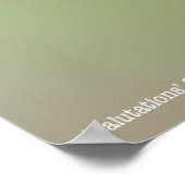 Poster Salutations (Coin)