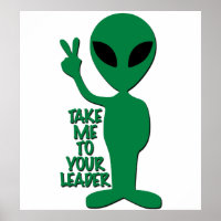 Salutations Alien - Emmenez-Moi Vers Votre Chef
