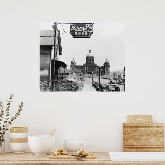 Poster Salutations Au Capitole : 1940 (Cuisine)