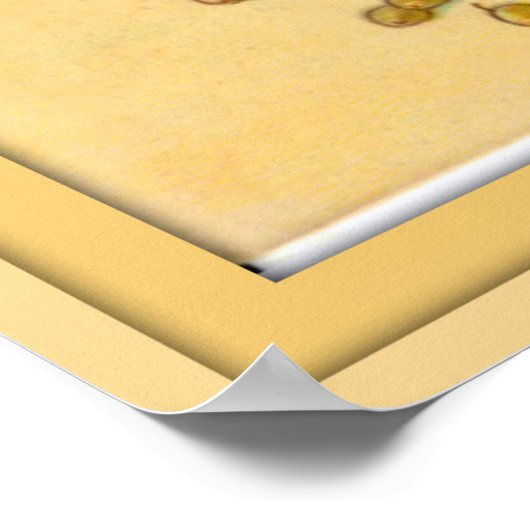 Poster Salutations d'action de grâces vintages (Coin)