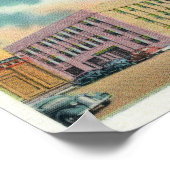 Poster Salutations de avec vues Pittoresques (Coin)