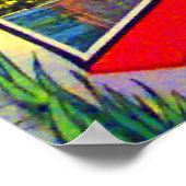 Poster Salutations de Floride, le pays du soleil (Coin)