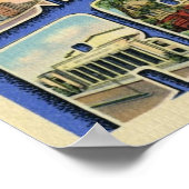 Poster Salutations De Grand Rapids Michigan (Coin)