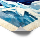 Poster Salutations de l'affiche de Neptune Retro Sci-Fi (Coin)