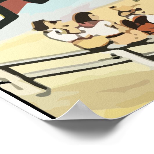 Poster Salutations De L'Arizona, Vintage (Coin)