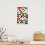 Poster Salutations De L'Idaho, Vintage (Cuisine)