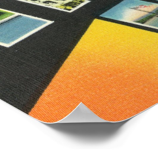 Poster Salutations de Mille Îles, New York (Coin)