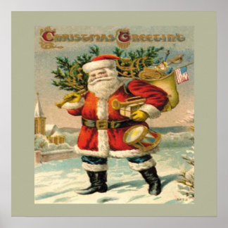 Poster Salutations de Noël