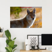 Poster Salutations de Noël Mon Vieux Coyote (Bureau à domicile)