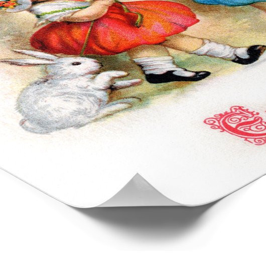 Poster Salutations de Pâques (Coin)