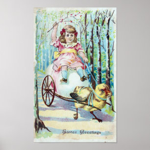 Poster Salutations de Pâques