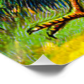 Poster Salutations de Pâques Whimsical : Rider sur Giant  (Coin)