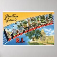 Salutations de Providence RI_Vintage voyage