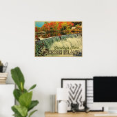 Poster Salutations de Rhode Island (Bureau à domicile)