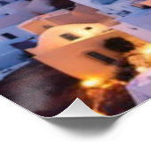 Poster Salutations de Santorin (Coin)