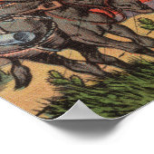 Poster Salutations du désert du sud-ouest (Coin)