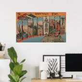 Poster Salutations du Grand Sud-Ouest (Bureau à domicile)