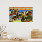 Poster Salutations du Nouveau-Mexique (Cuisine)